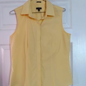 Talbot Yellow Button Up Top